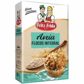AVEIA FLOCOS INTEGRAL FRITZ 170G