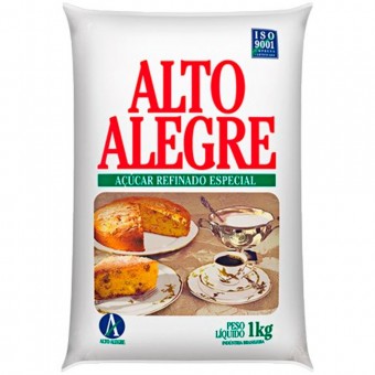 AÇÚCAR ALTO ALEGRE REFINADO 1KG