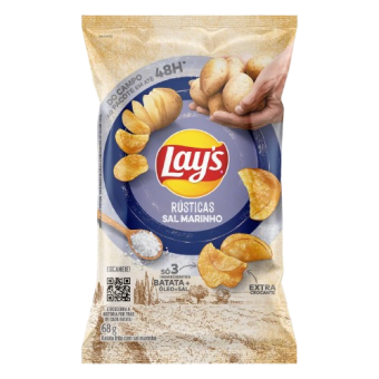 LAYS RUST SAL MARINHO 68G
