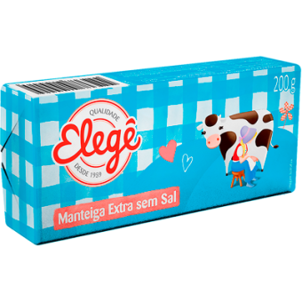MANTEIGA EXTRA S/SAL ELEGE 200G