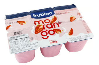FRUTILAC B LACTEA MORANGO BANDEJA 480 GR