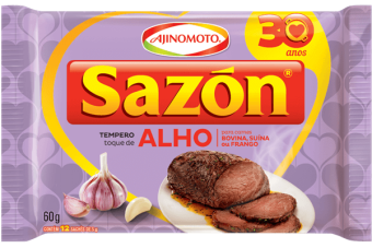 TEMPERO SAZON ALHO 60G