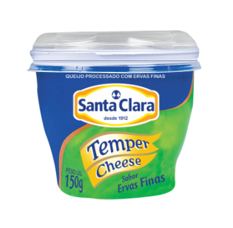 TEMPER CHEESE ERVAS FINAS SANTA CLARA 150G