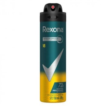 DESODORANTE AEROSOL REXONA V8 150ML